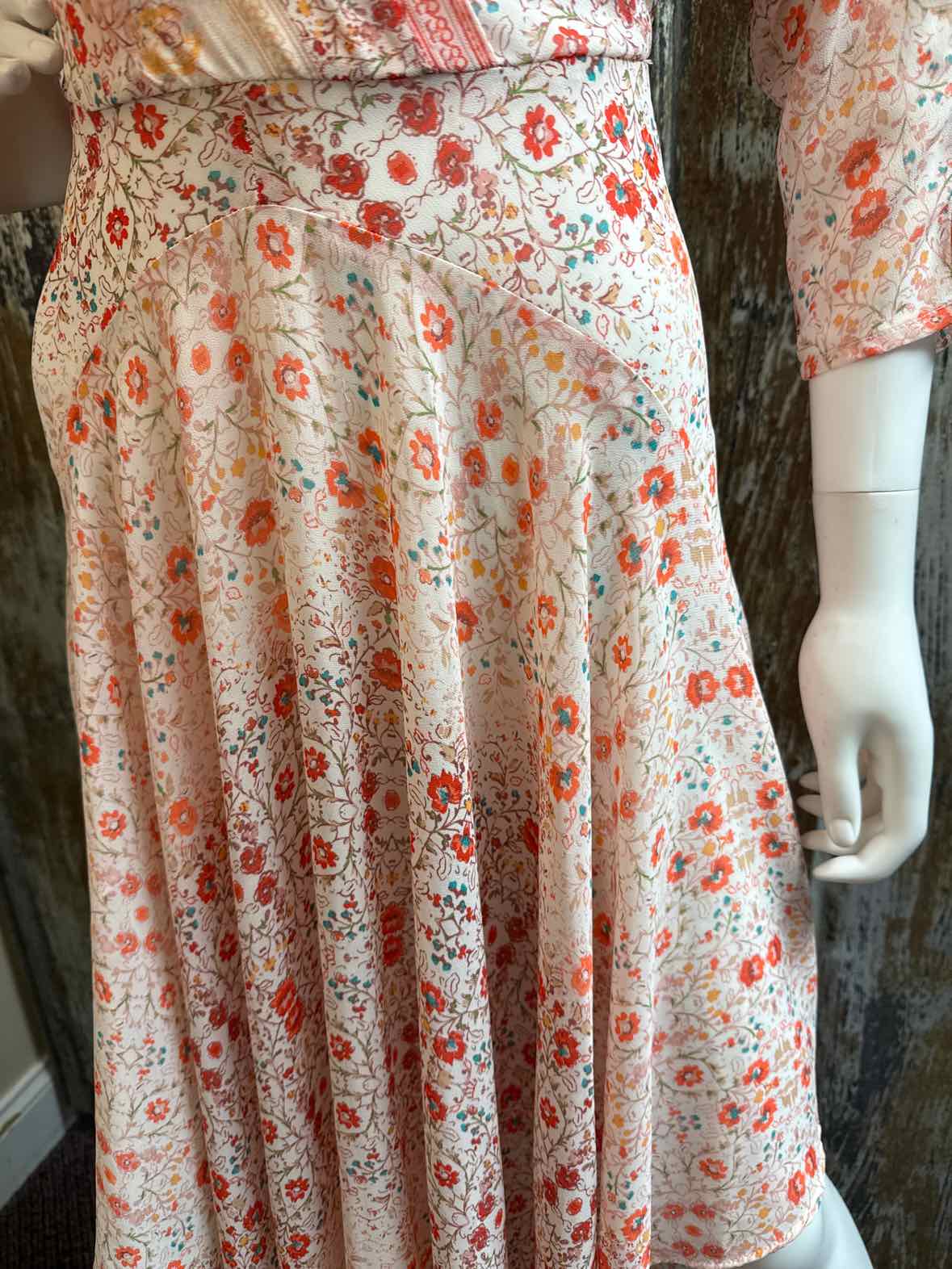 HD in Paris Size 00 (Extra Extra Small) Orange Dress