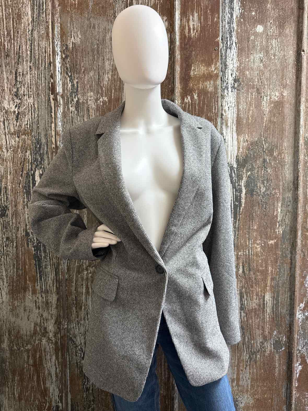 Loft Size 18 (1X) Gray Blazer