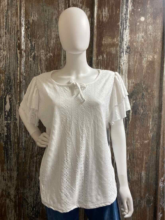 New York Laundry Size 1X White tops