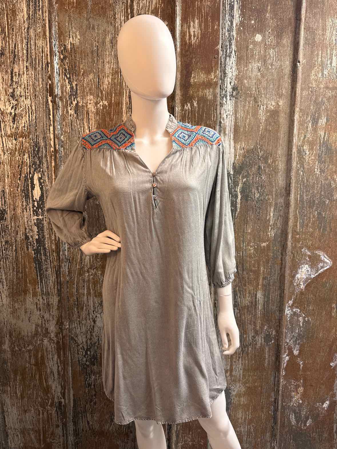 Solitaire by Ravi Khosla Size extra small Gray Dress