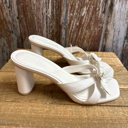 Dolce Vita 8 White Sandals
