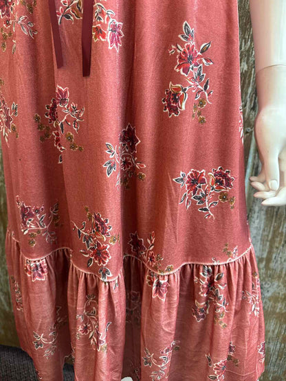francesca's Size extra small pink print Dress