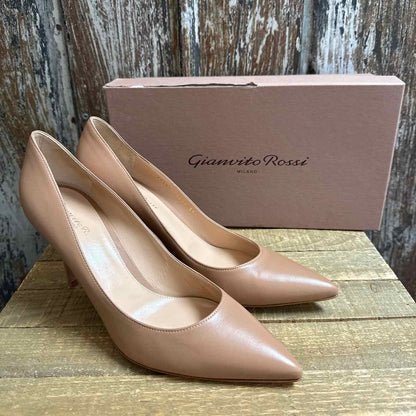 Gianvito Rossi 9.5 Brown Shoe Booties