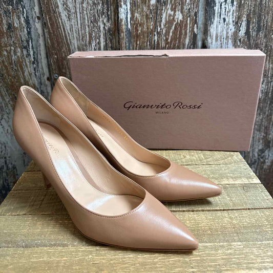 Gianvito Rossi 9.5 Brown Shoe Booties