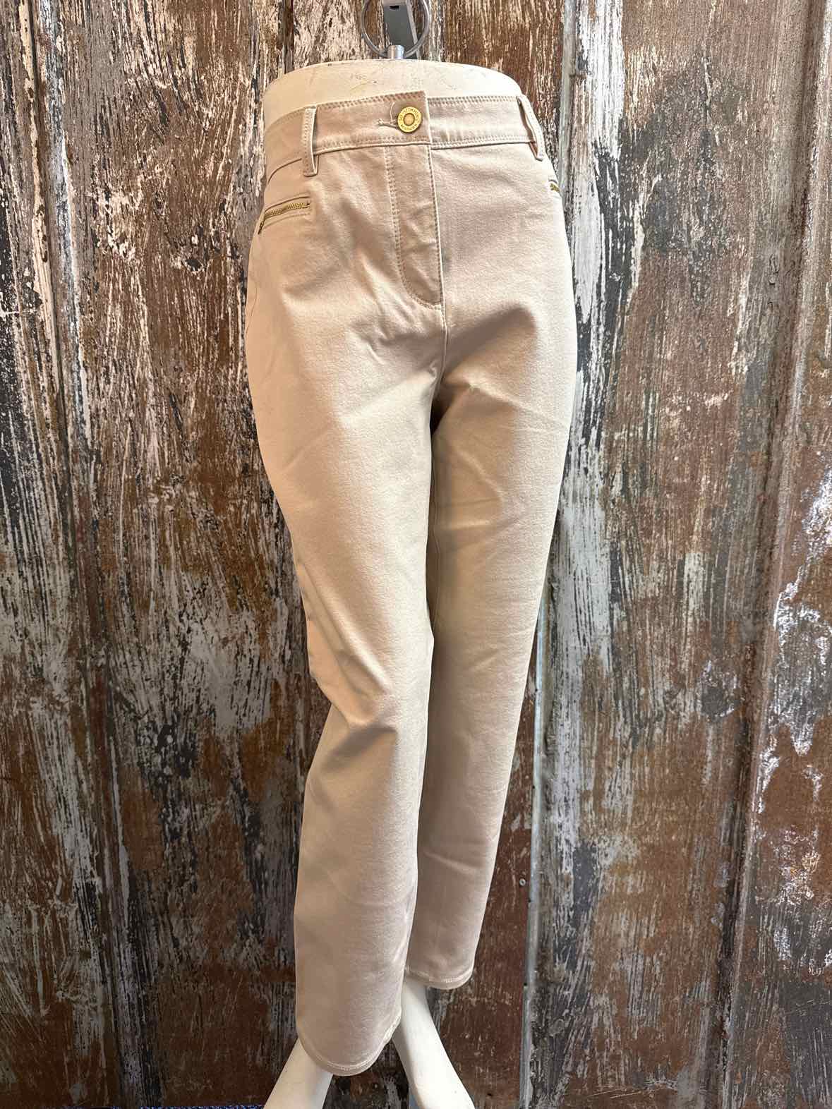 Chico's Size 8 Tan Pants