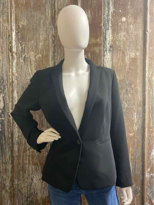 Talbots Size 12 Petite (Large Petite) Black Blazer