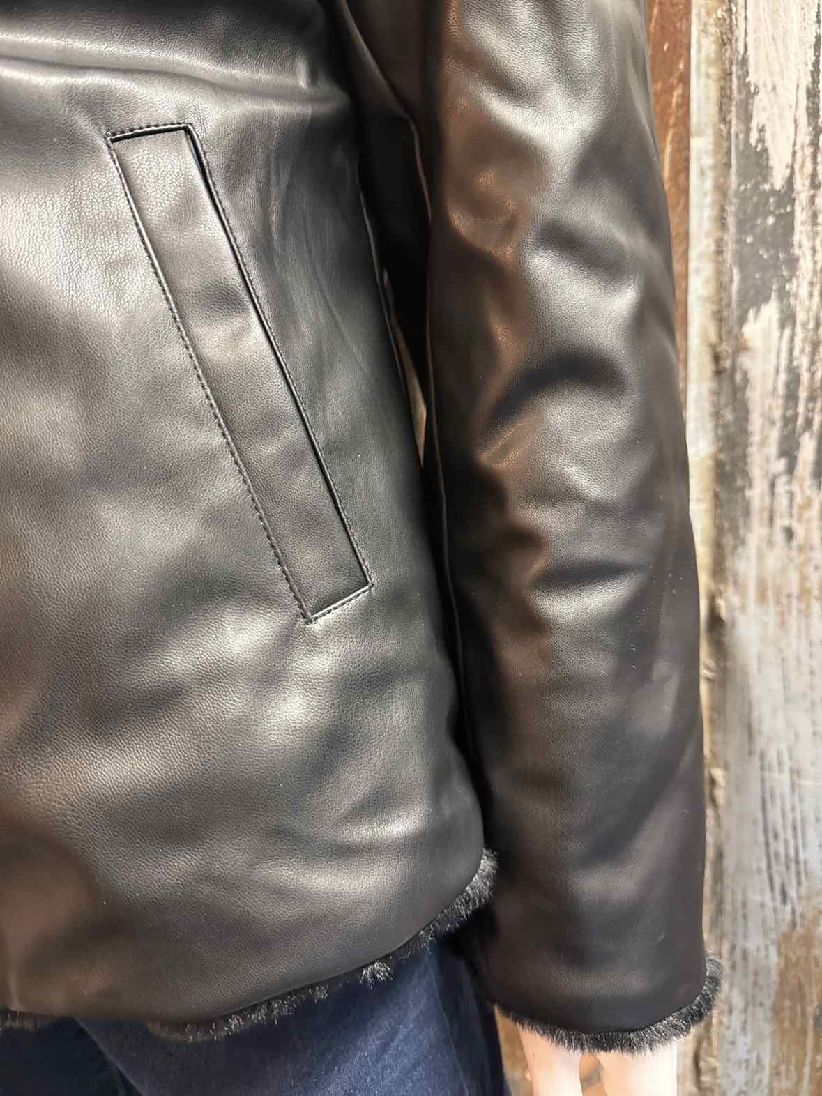 Iman Size Medium Black Jacket
