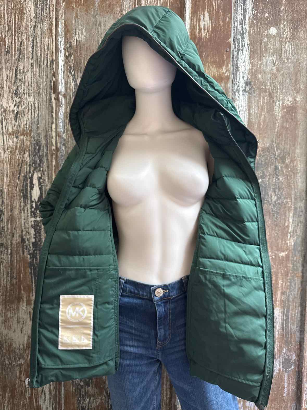 Michael Kors Size extra extra large petite Green Coat