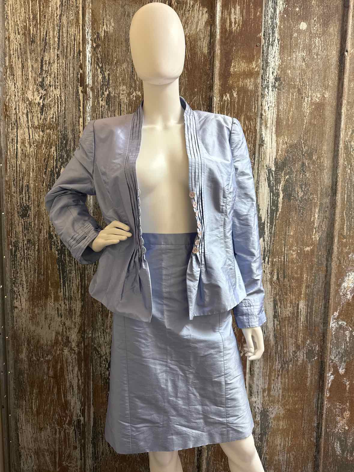 Armani Collezioni Size 12 (Large) Blue 2 Piece Suit