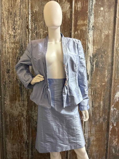 Armani Collezioni Size 12 (Large) Blue 2 Piece Suit