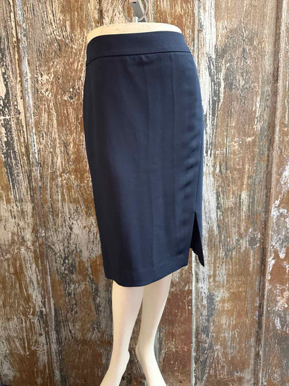 Talbots Size 2 Petite Navy Skirt