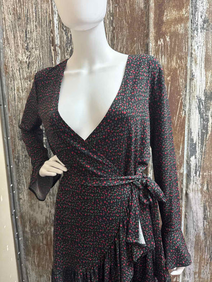 Michael Kors Size Medium Red Print Dress