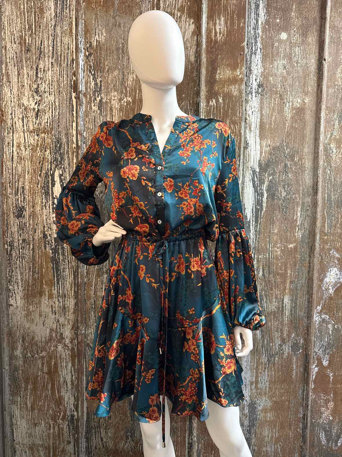 baltic born Size Large Green & Brown Dress