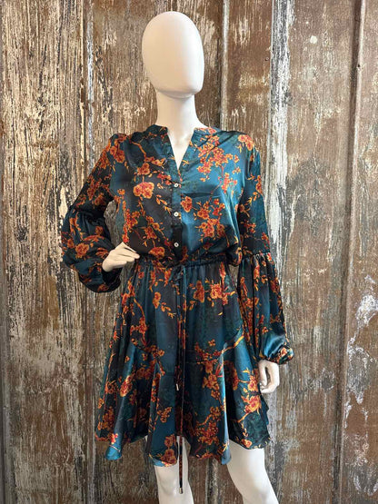 baltic born Size Large Green & Brown Dress