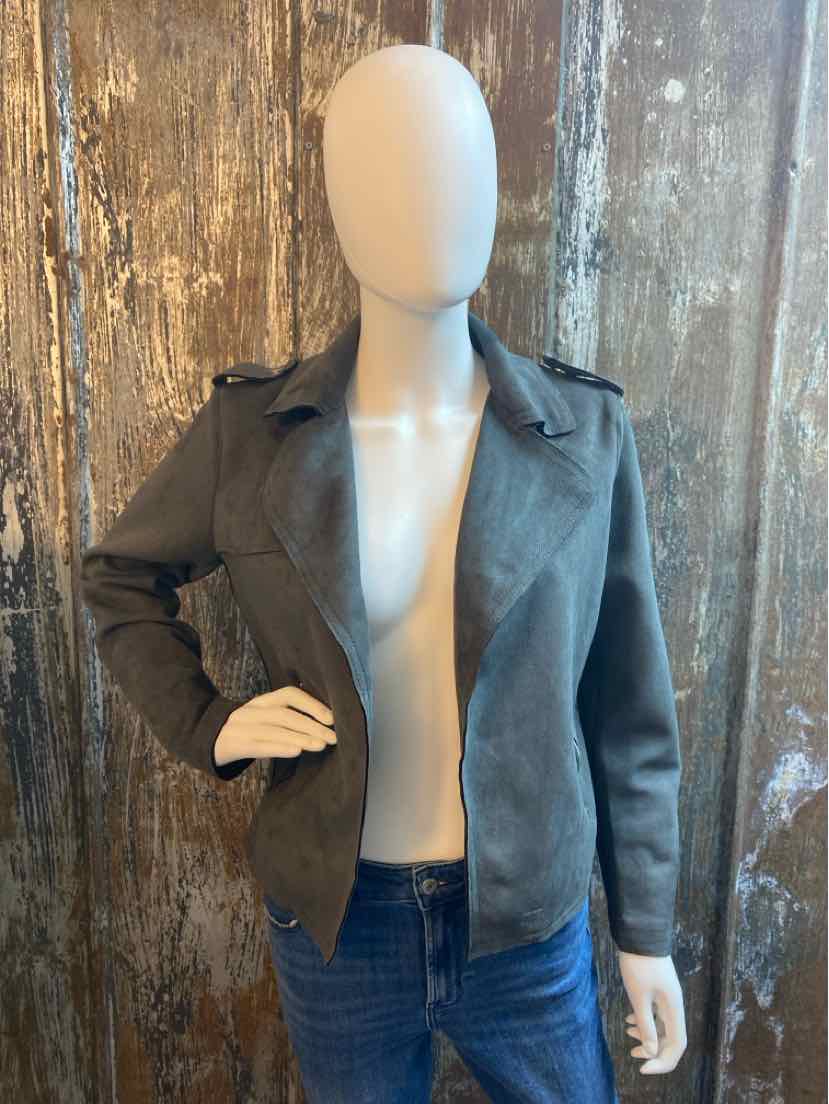 Tahari Size small Gray Jacket