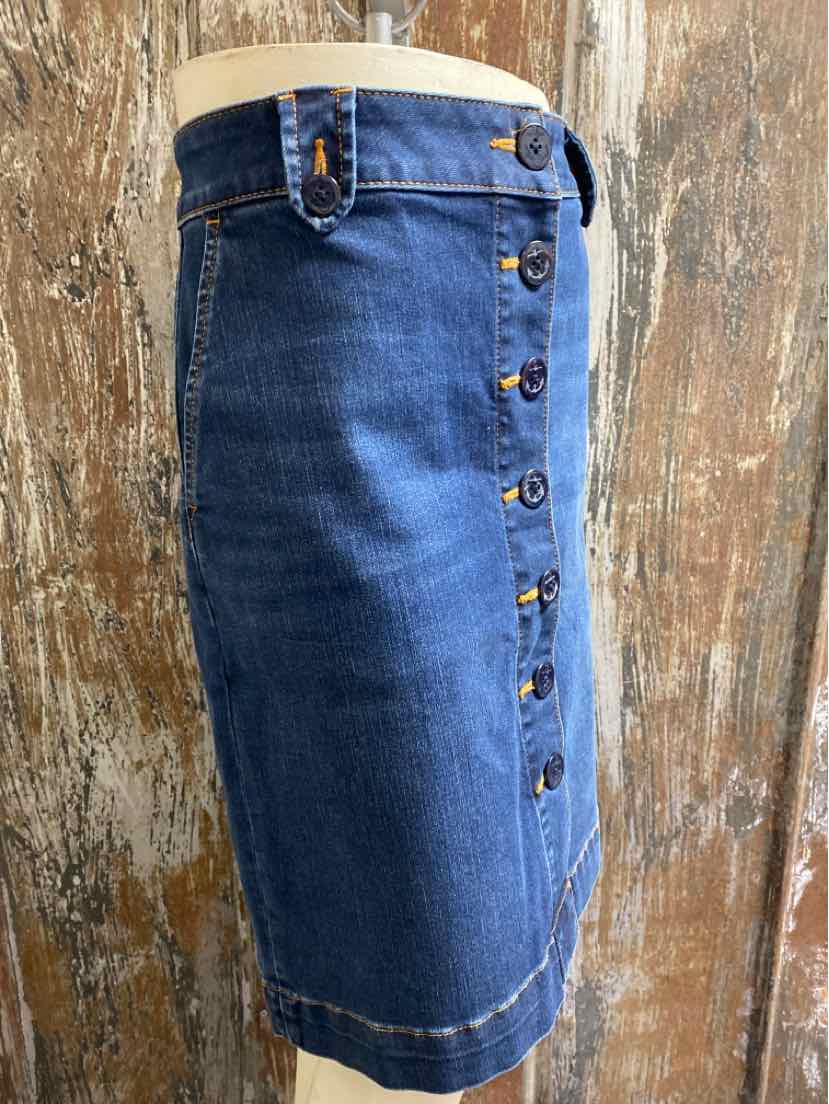 Talbots Size 6 Denim Skirt