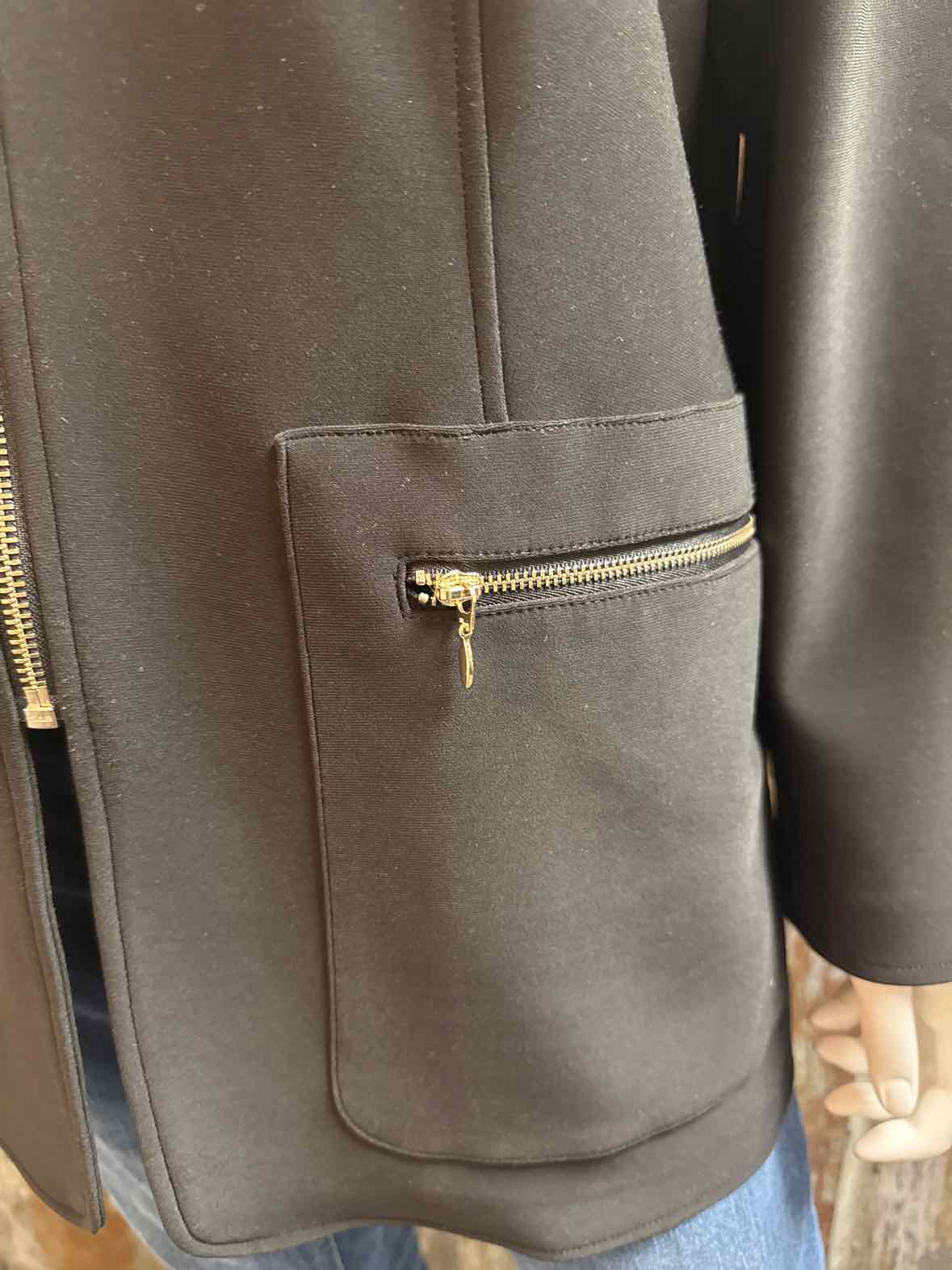 Chico's Size Large Black Jacket