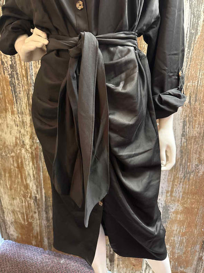 Antonio Melani Size 8 (Medium) Black Dress