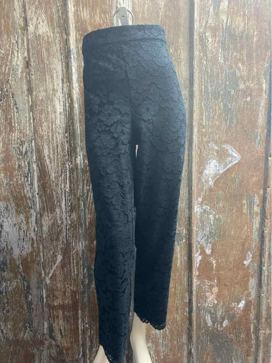 Talbot's Size 10 Black Lace Pants