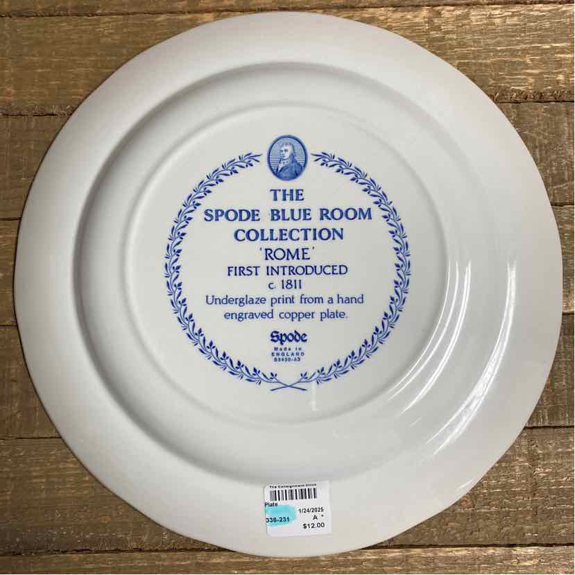 Spode Plate