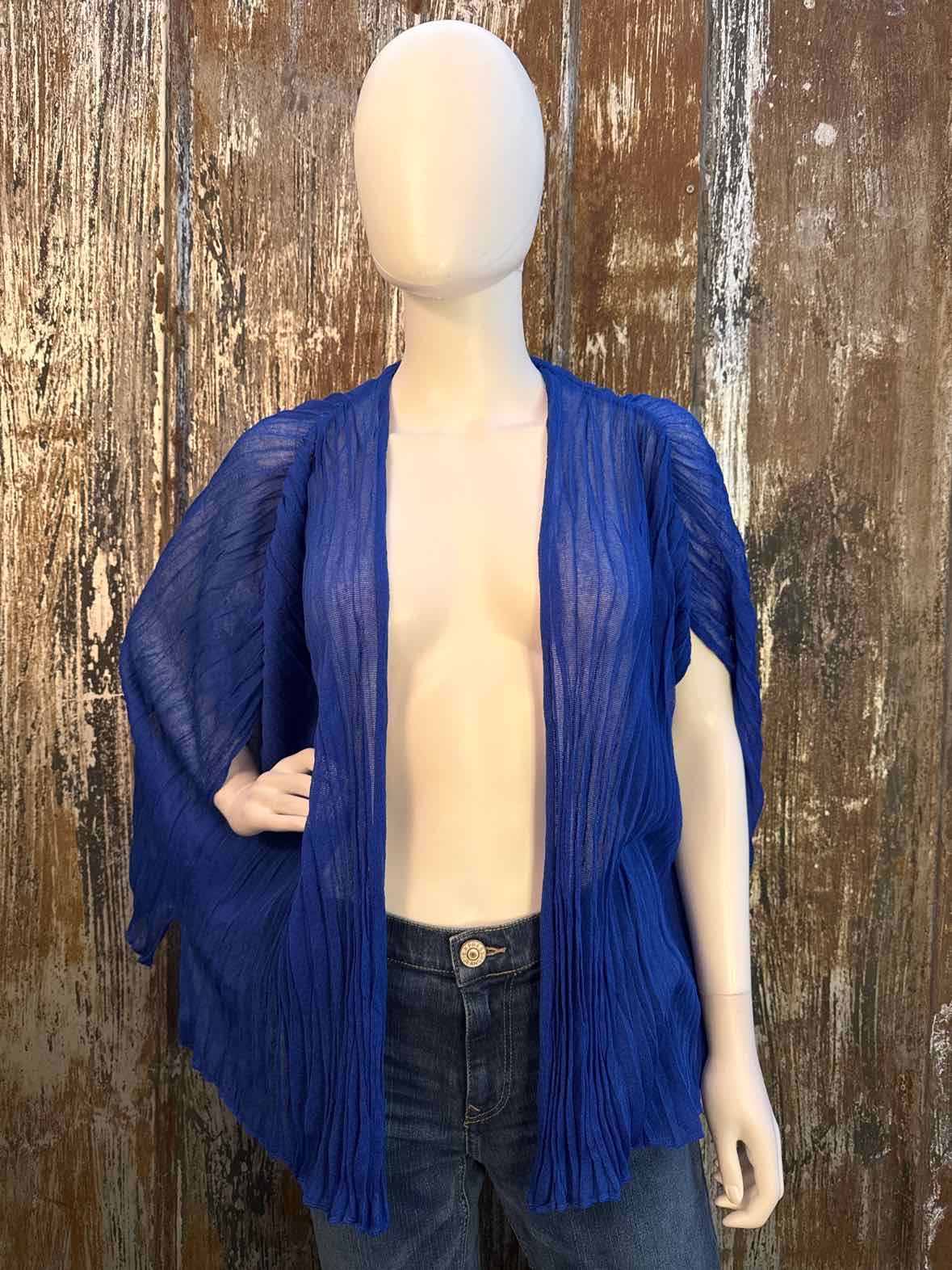 Chico's Size Large Blue Cardigan