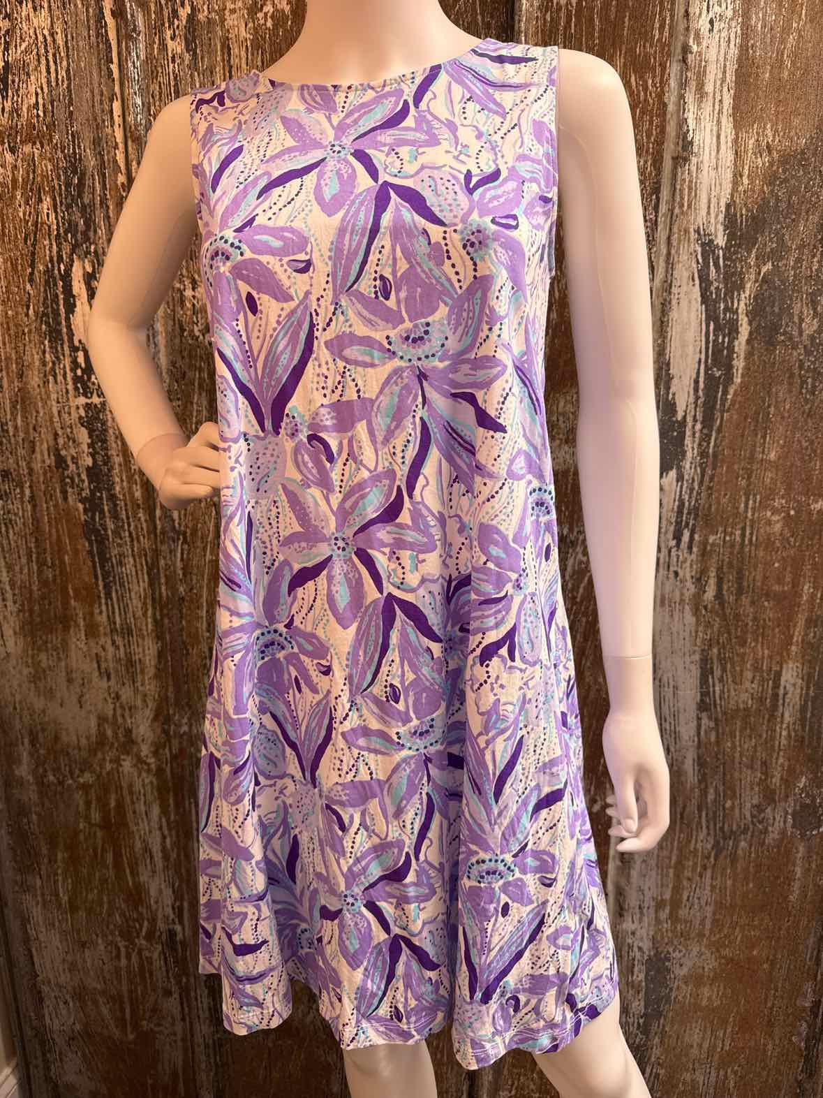 Lilly Pulitzer Size small Purple Print Dress