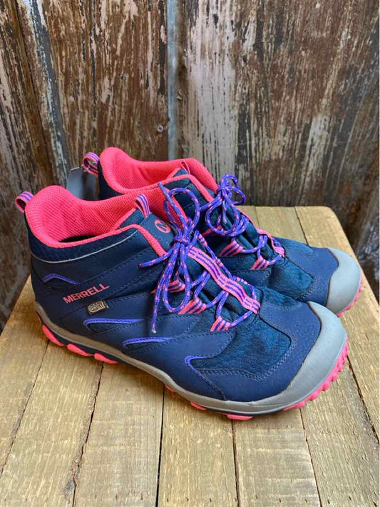 Merrell 6 Navy/Purple/Pink Boots