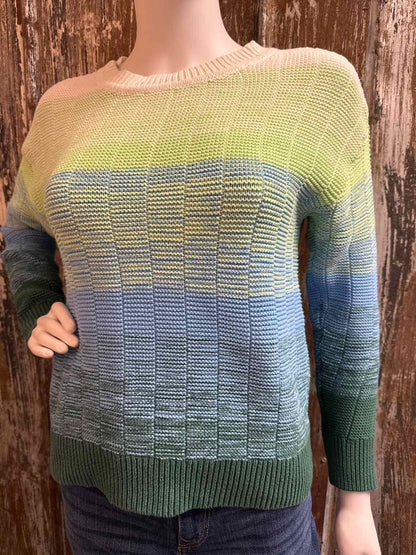 Talbots Size extra small Blue & Green Sweater