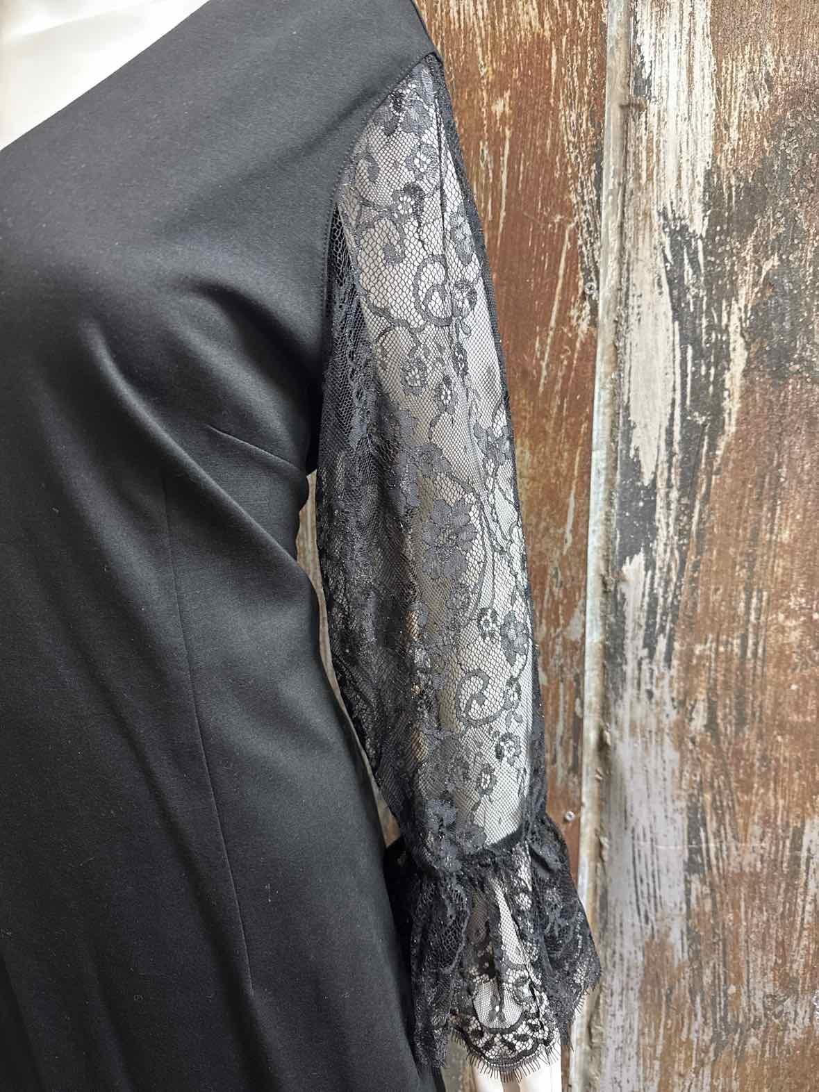 Talbots Size 16 (Extra Large) Black Dress