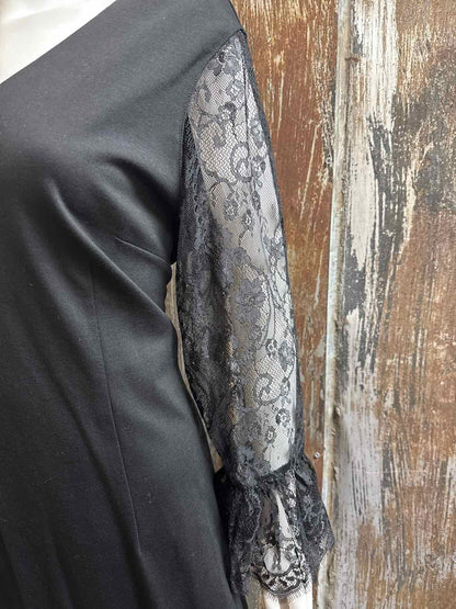 Talbots Size 16 (Extra Large) Black Dress