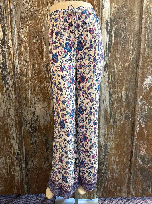 joie Size Extra Small (0/2) Purple Print Pants